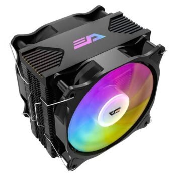 DarkFlash Aigo EA240 RGB CPU Air Cooler — Dual Tower with ARGB Fan